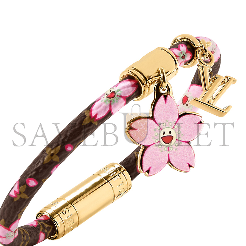 LOUIS VUITTON LV X TM CHERRY BLOSSOM BRACELET M8978F